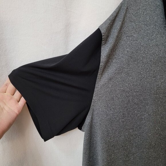 Greg Norman‎ For Tasso Elba Mens Polo Shirt XXL Gray & Black Polyester - Picture 8 of 10